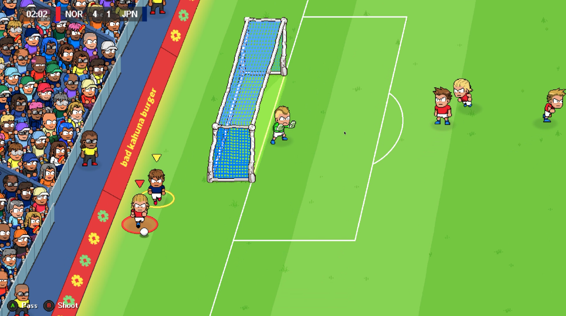 Bad Football ルール無視プレイ