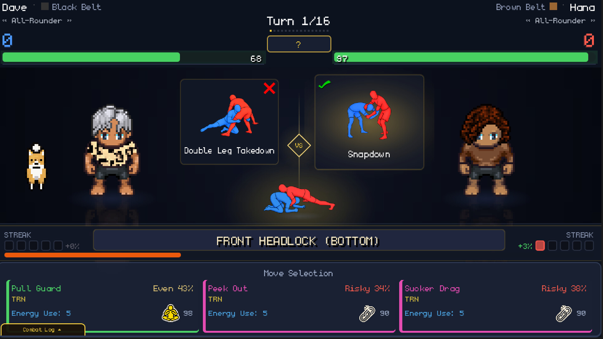 Submission Saga: The Jiu Jitsu RPG screenshot 11