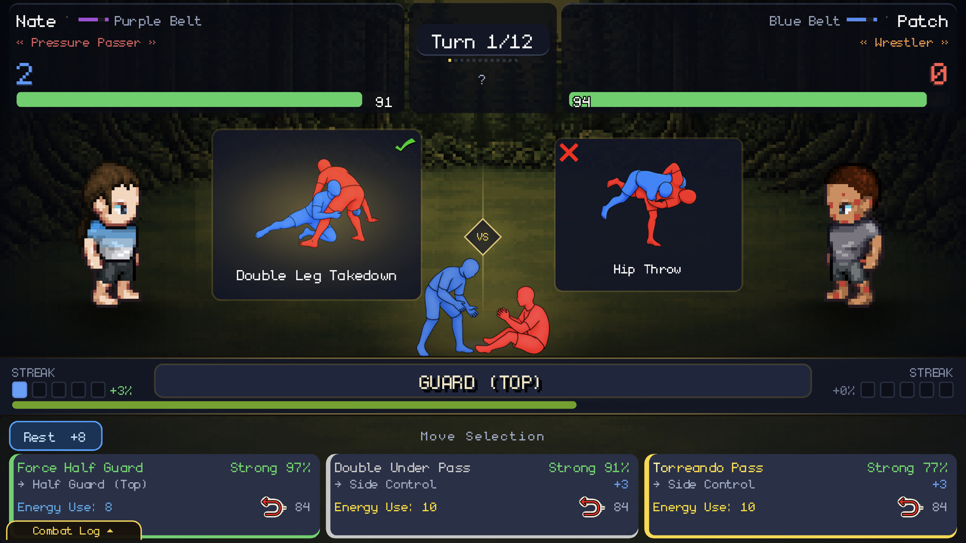 Submission Saga: The Jiu Jitsu RPG screenshot 6