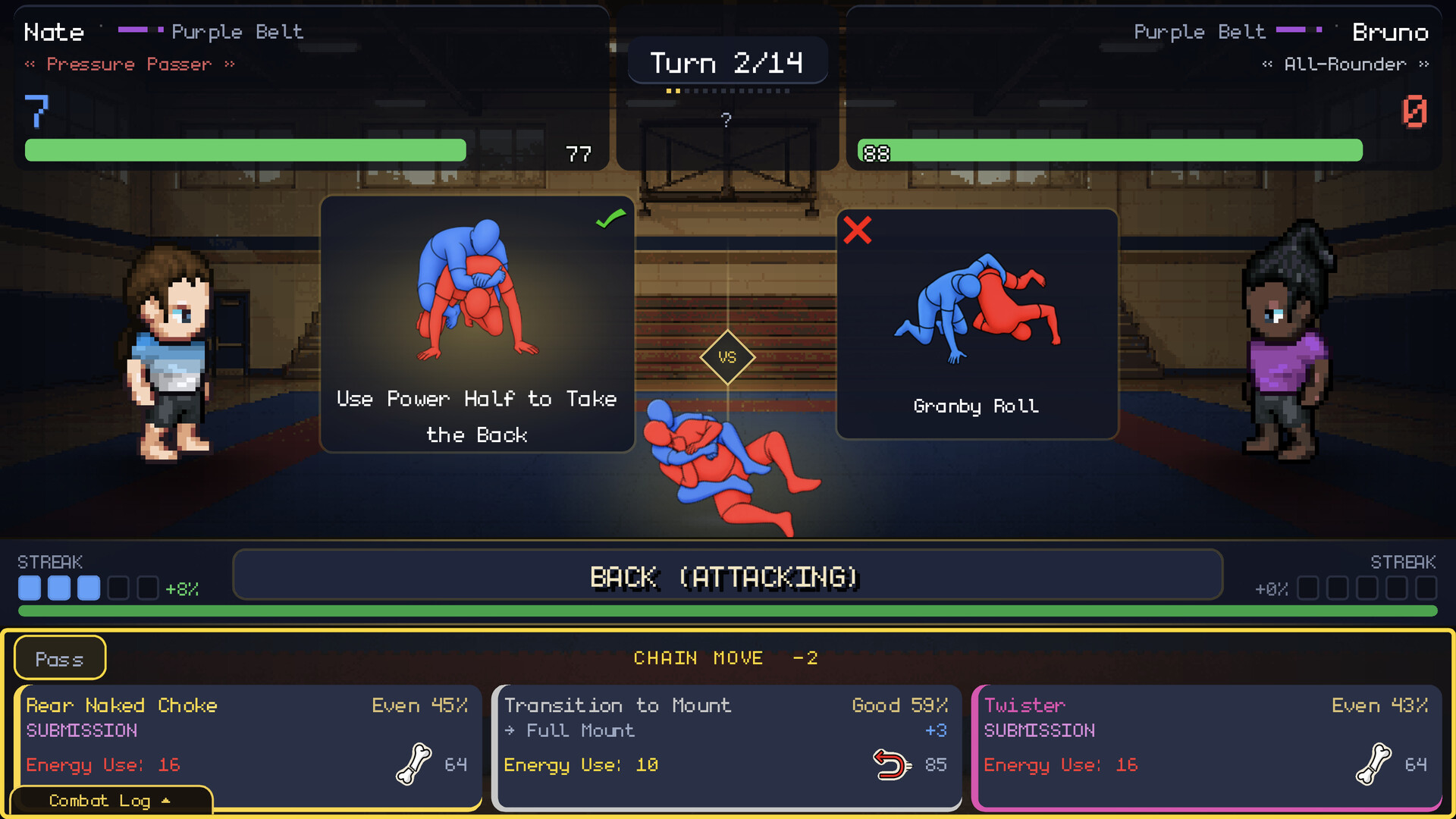 Submission Saga: The Jiu Jitsu RPG screenshot 7