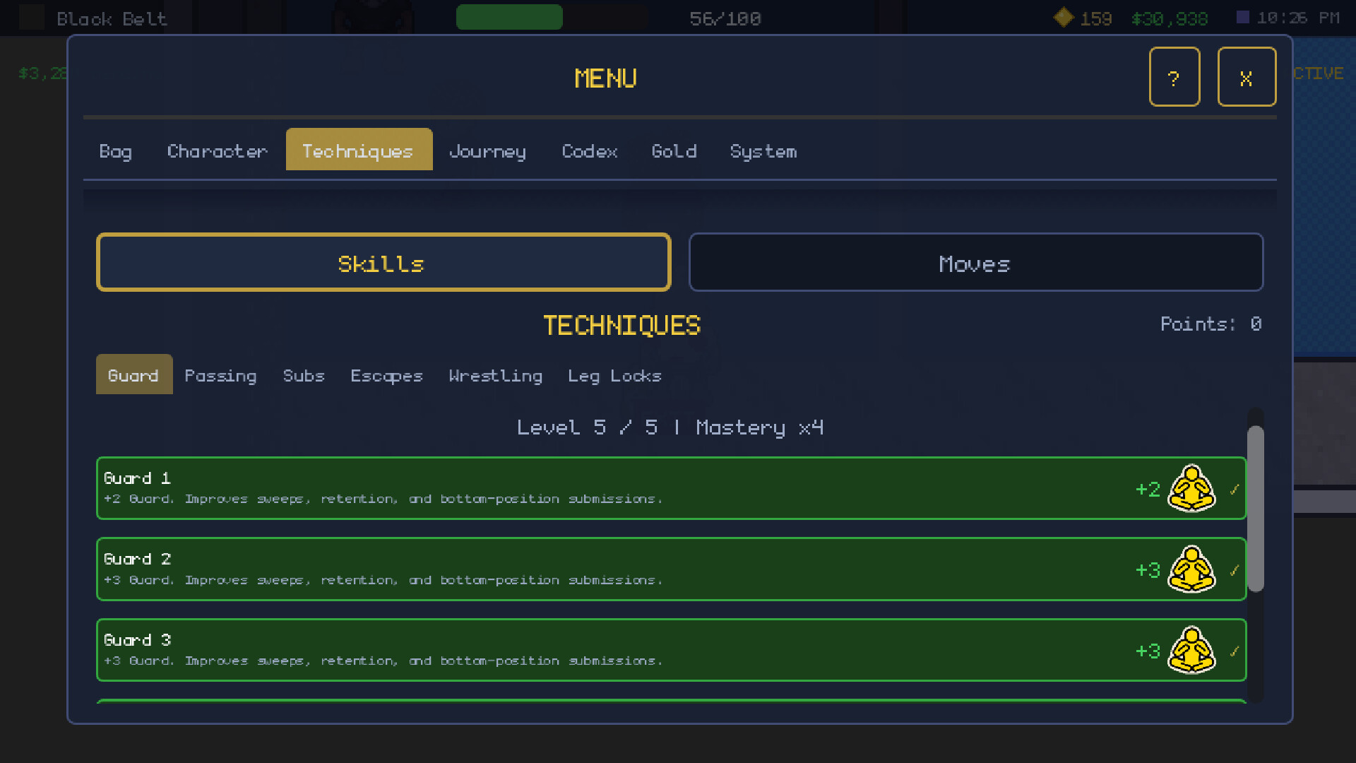 Submission Saga: The Jiu Jitsu RPG screenshot 24
