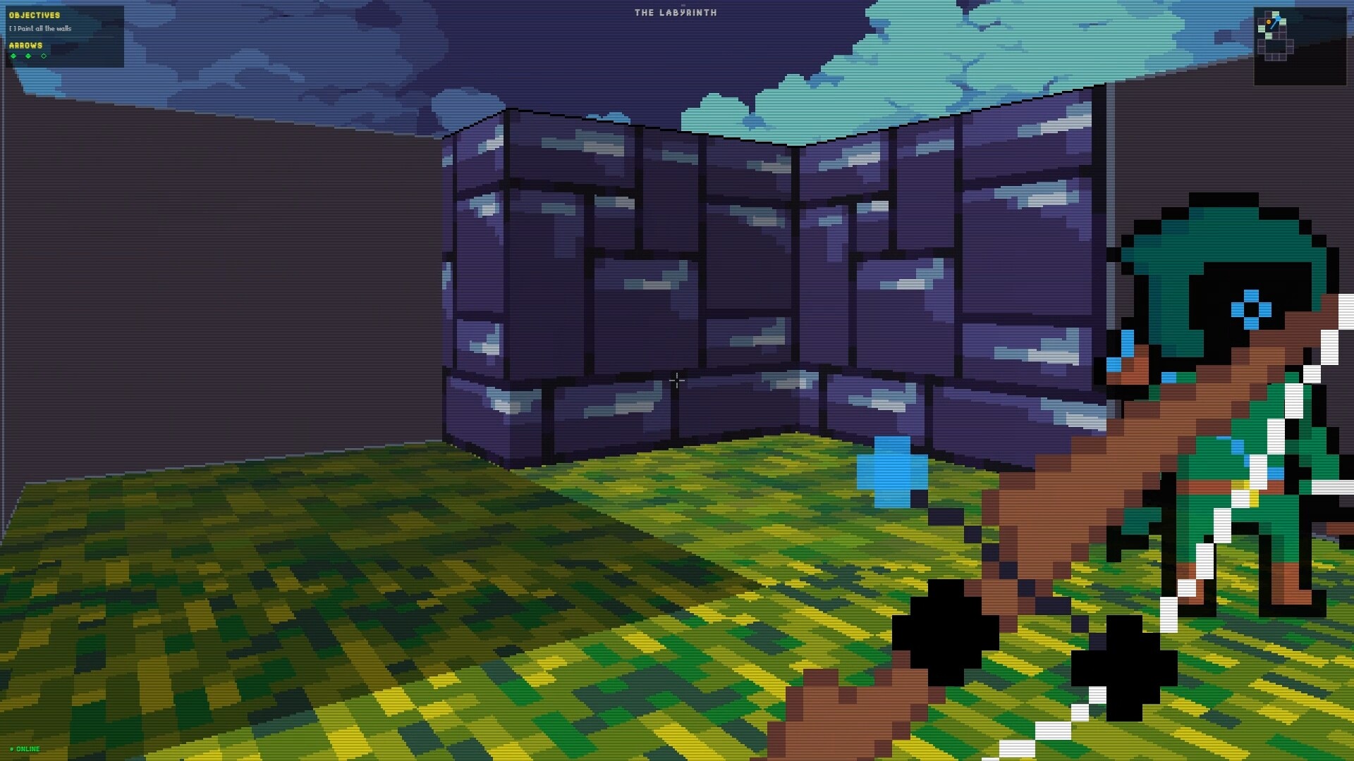 INKOCHET: Paint The Walls With Your Arrows! screenshot #1