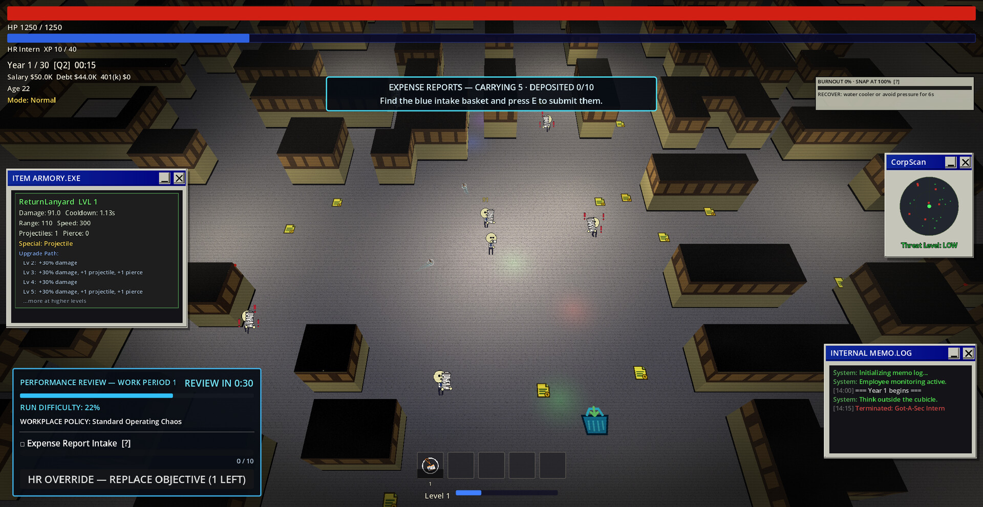 Performance Review: Survivor screenshot 8