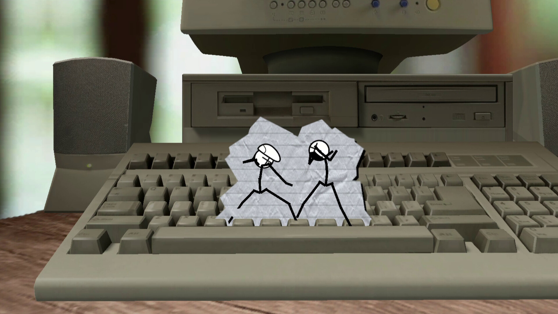 Keyboard Warrior Stickman - Typing Beat Em Up screenshot 5