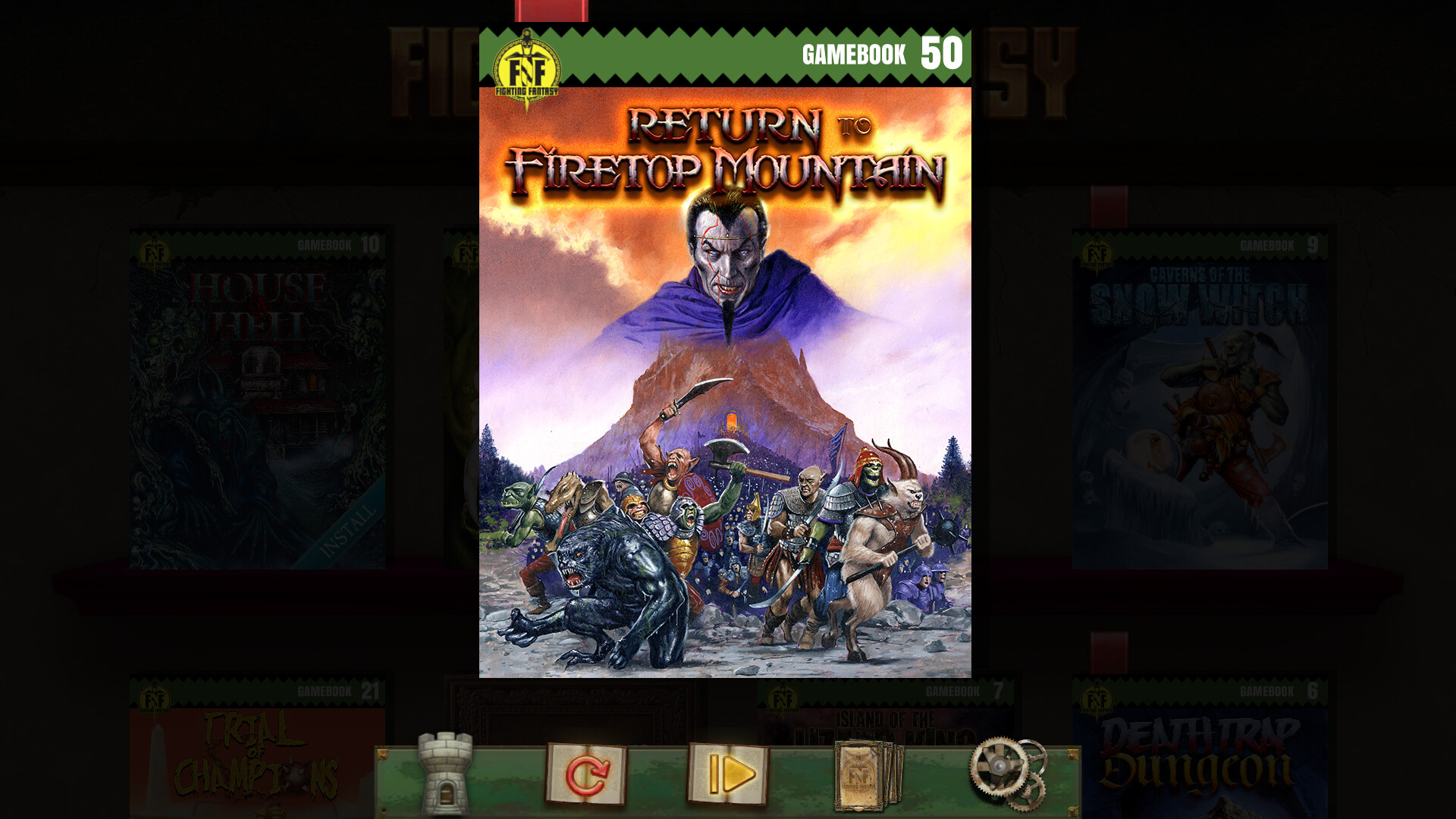 Return to Firetop Mountain (Fighting Fantasy Classics) Featured Screenshot #1