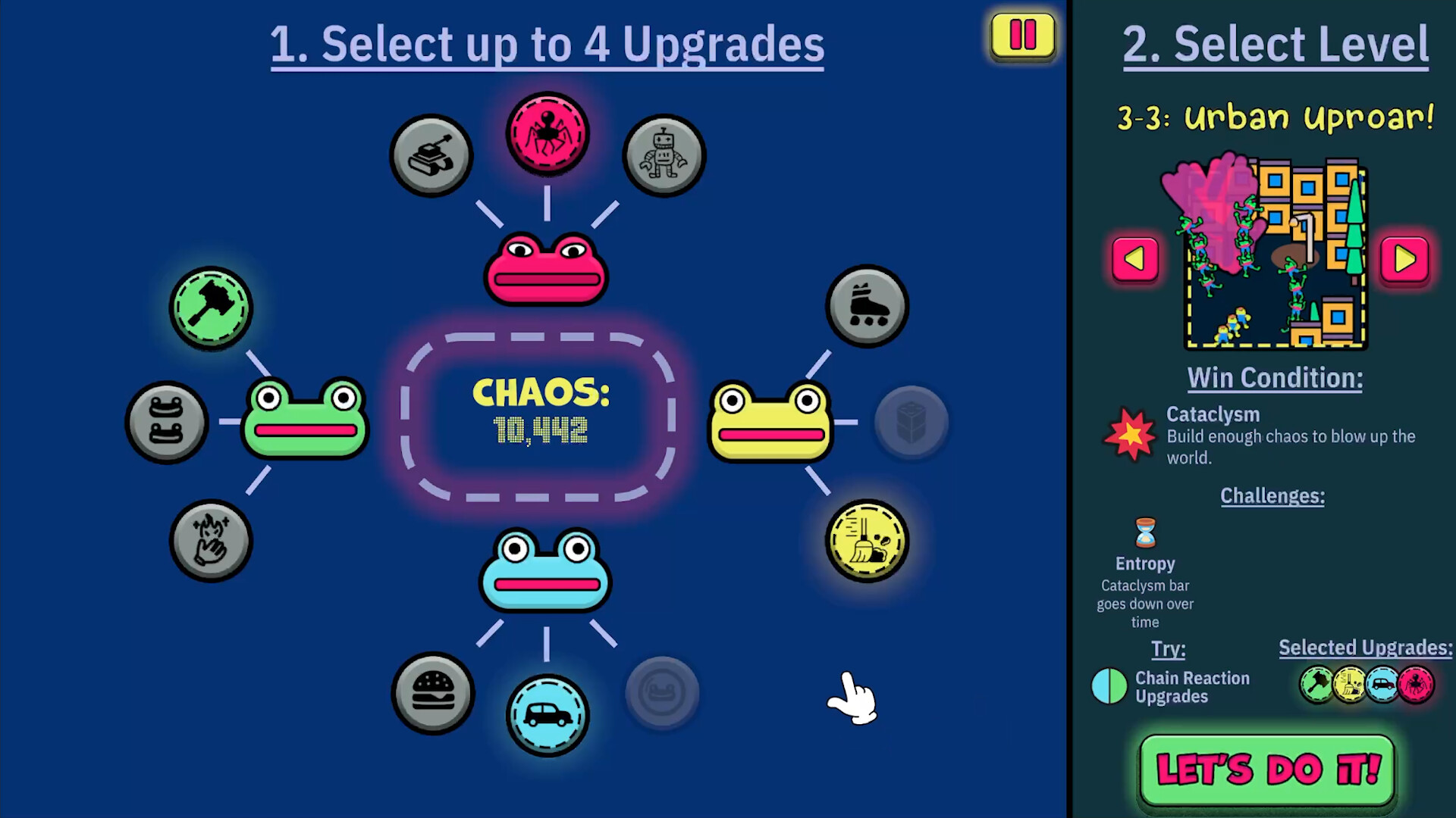 Ribbit Riot! Demo screenshot 1