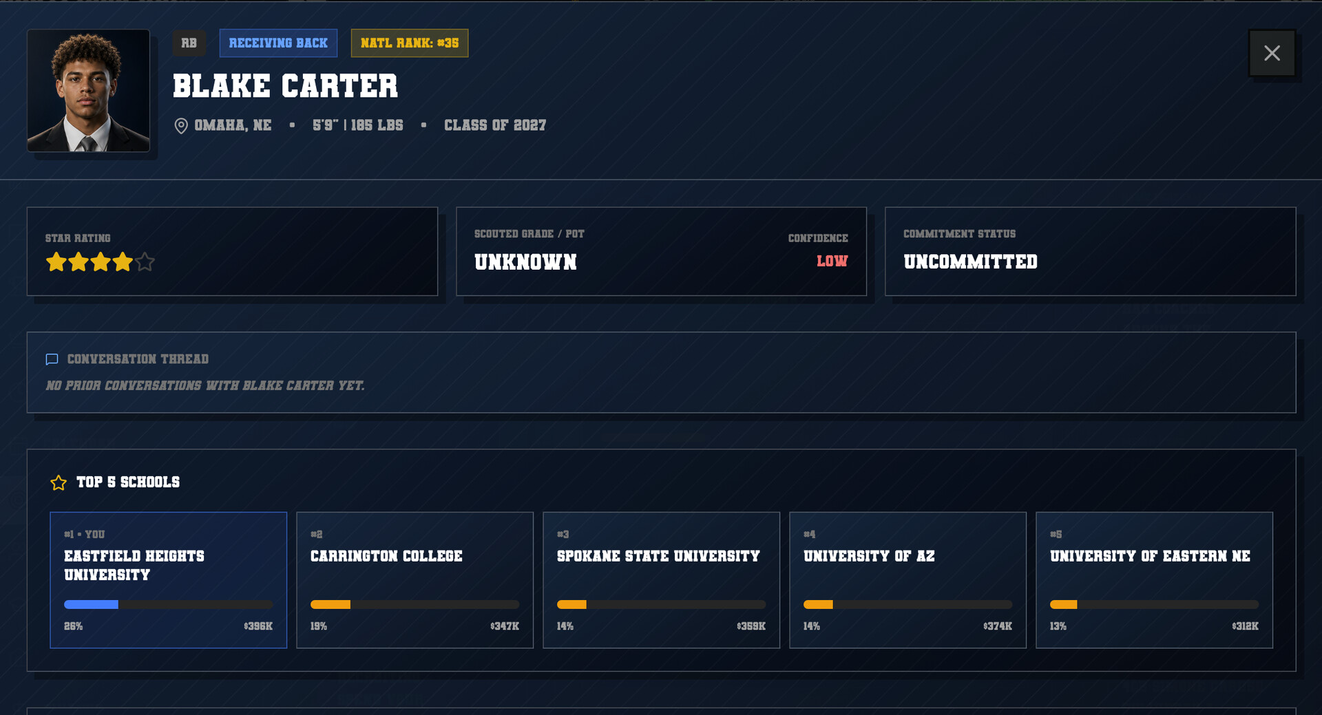 Coastal Summit Sports: College Athletics 27 screenshot 5