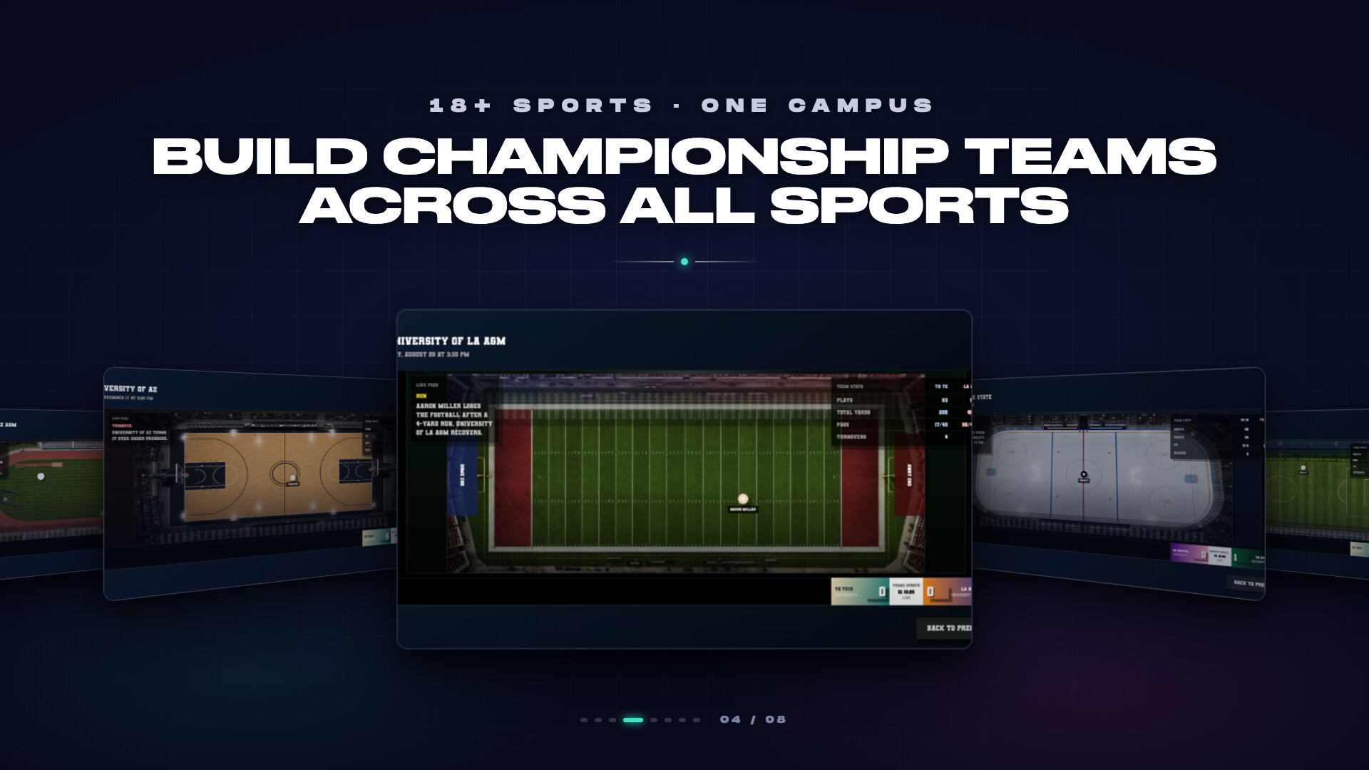 Coastal Summit Sports: College Athletics 27 screenshot #4