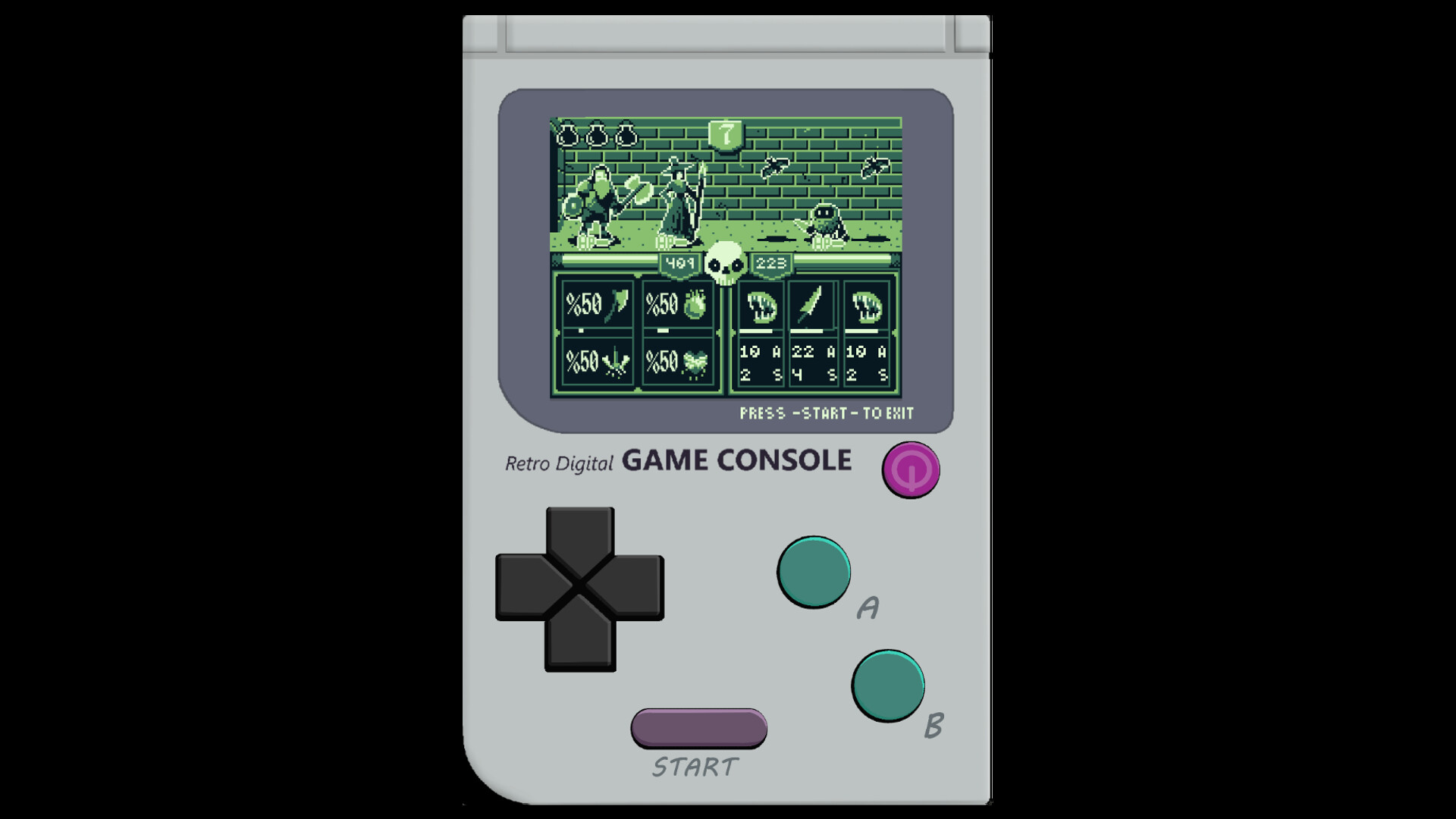 Ultra Dungeon, Retro Game Virtual Console screenshot #1