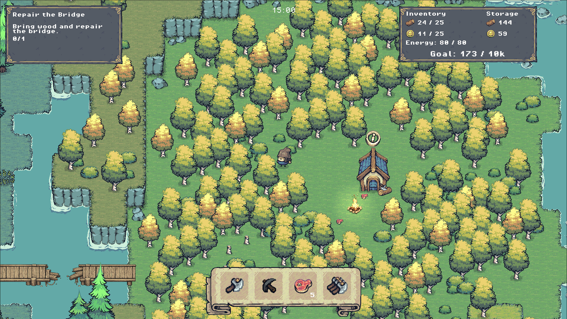 The Lumberjack's Routine screenshot #2