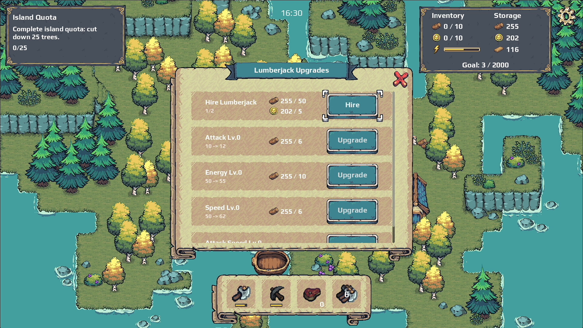 The Lumberjack's Routine screenshot 3