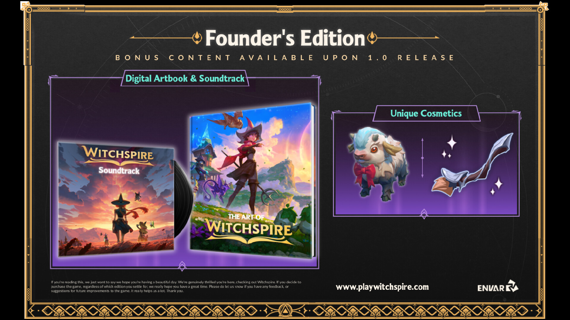 Witchspire - Founder's Edition Featured Screenshot #1