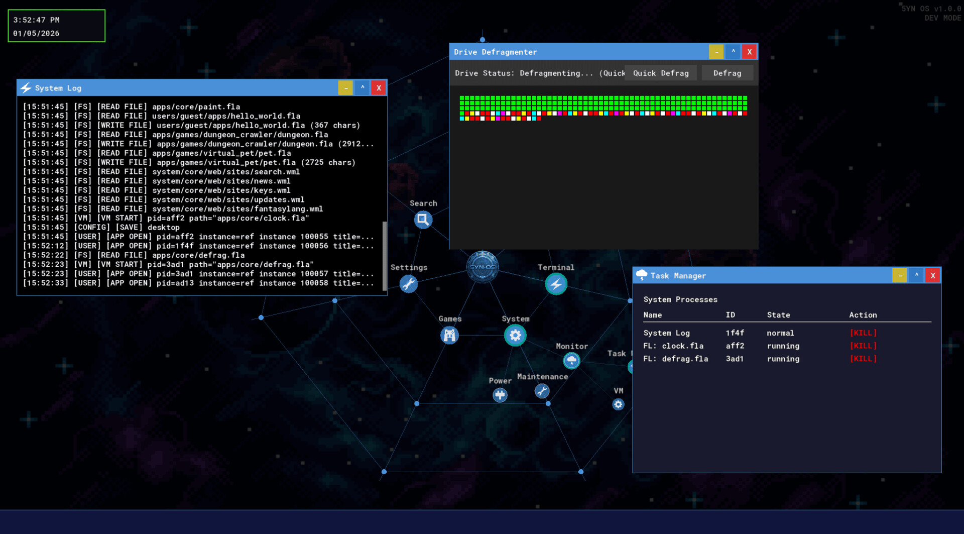 5YN-OS screenshot 13