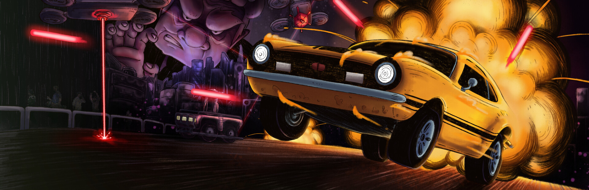 Cyber Driver: Escape From Generic City