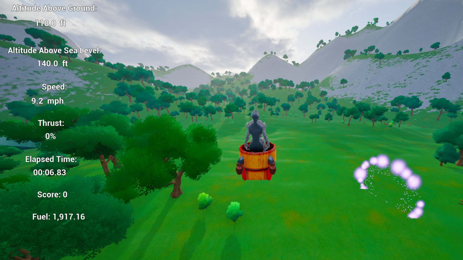Be The Rocket Bucket screenshot #1