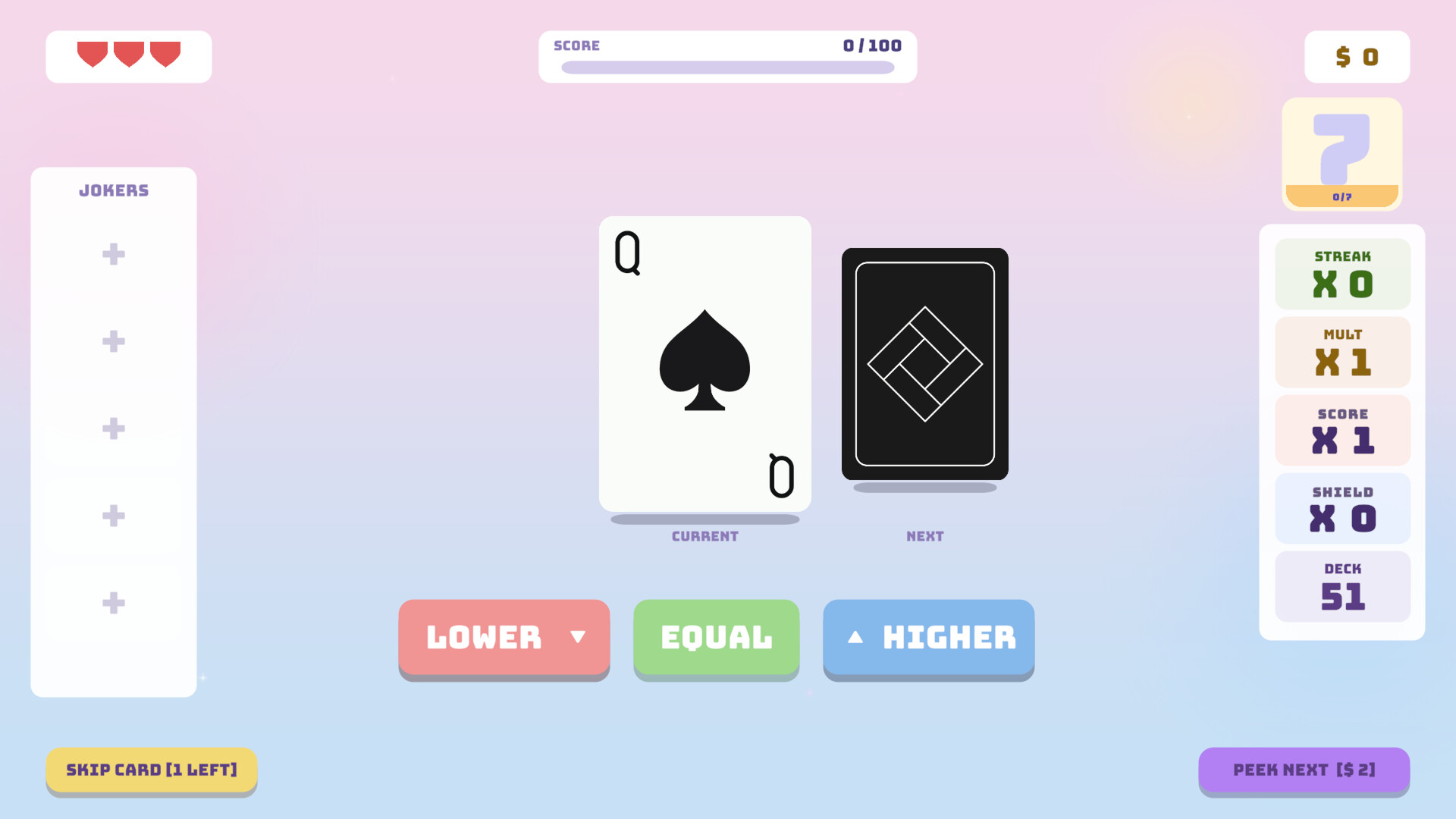 Hi-Lo: Card Roguelike screenshot 16