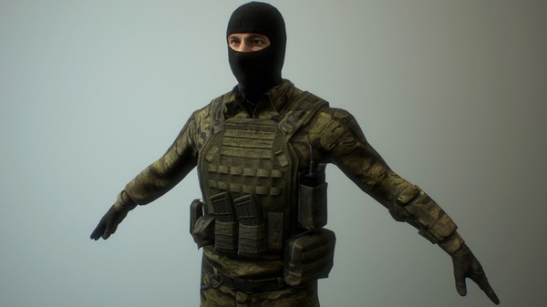 Leadwerks Game Engine - Mercenary Action Figure