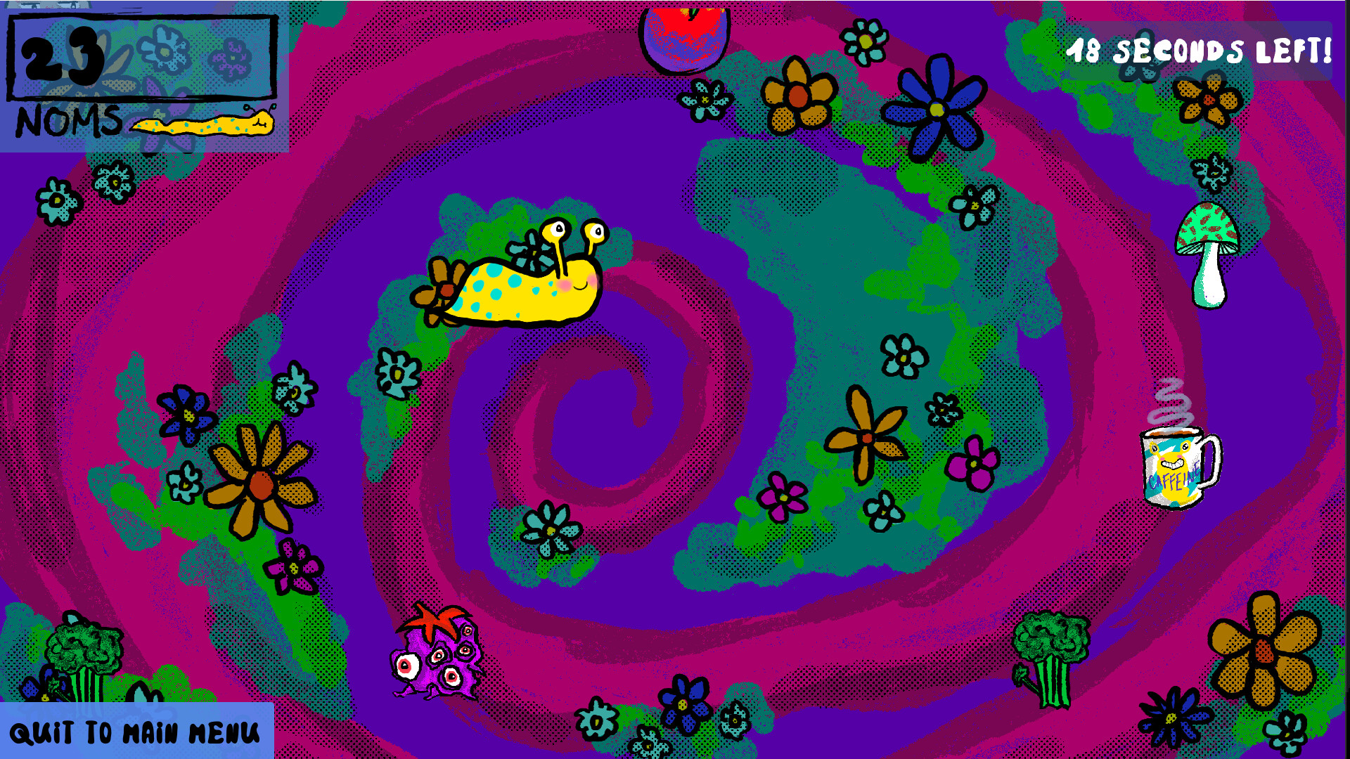 Sluggy Nom Nom screenshot #3