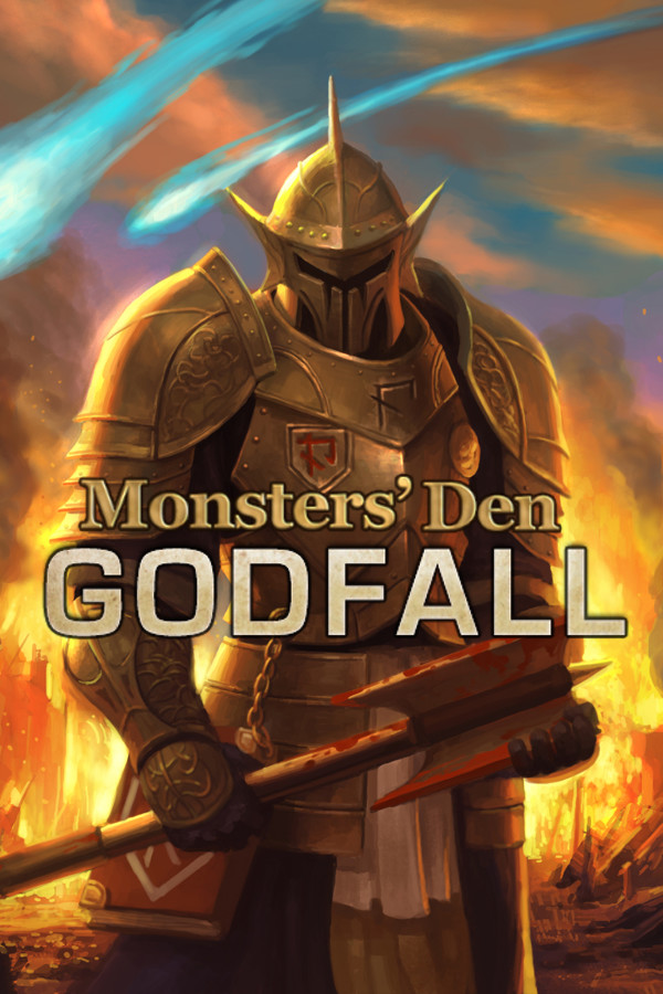 Capa de Monsters' Den: Godfall
