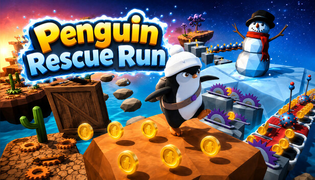 Penguin Rescue Run