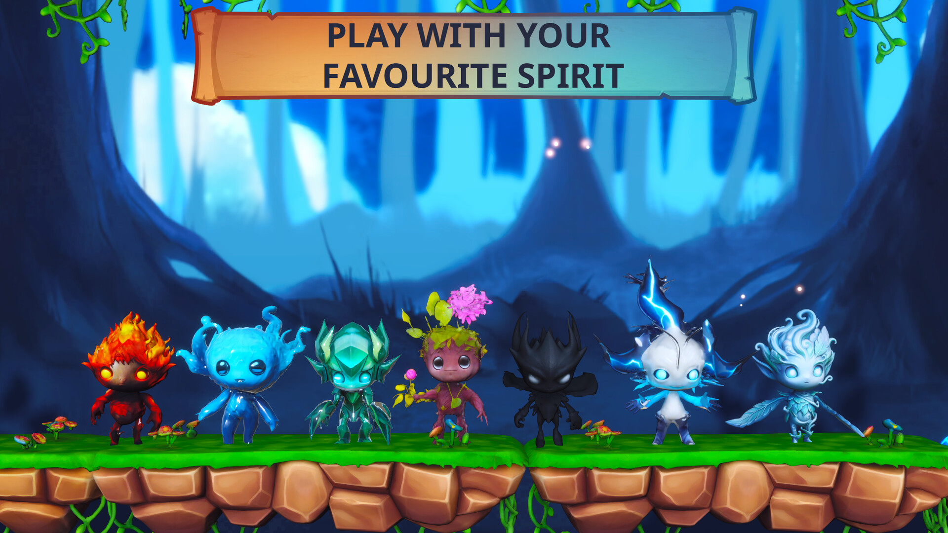 Fire and Water: Spirits of the Forest screenshot 1