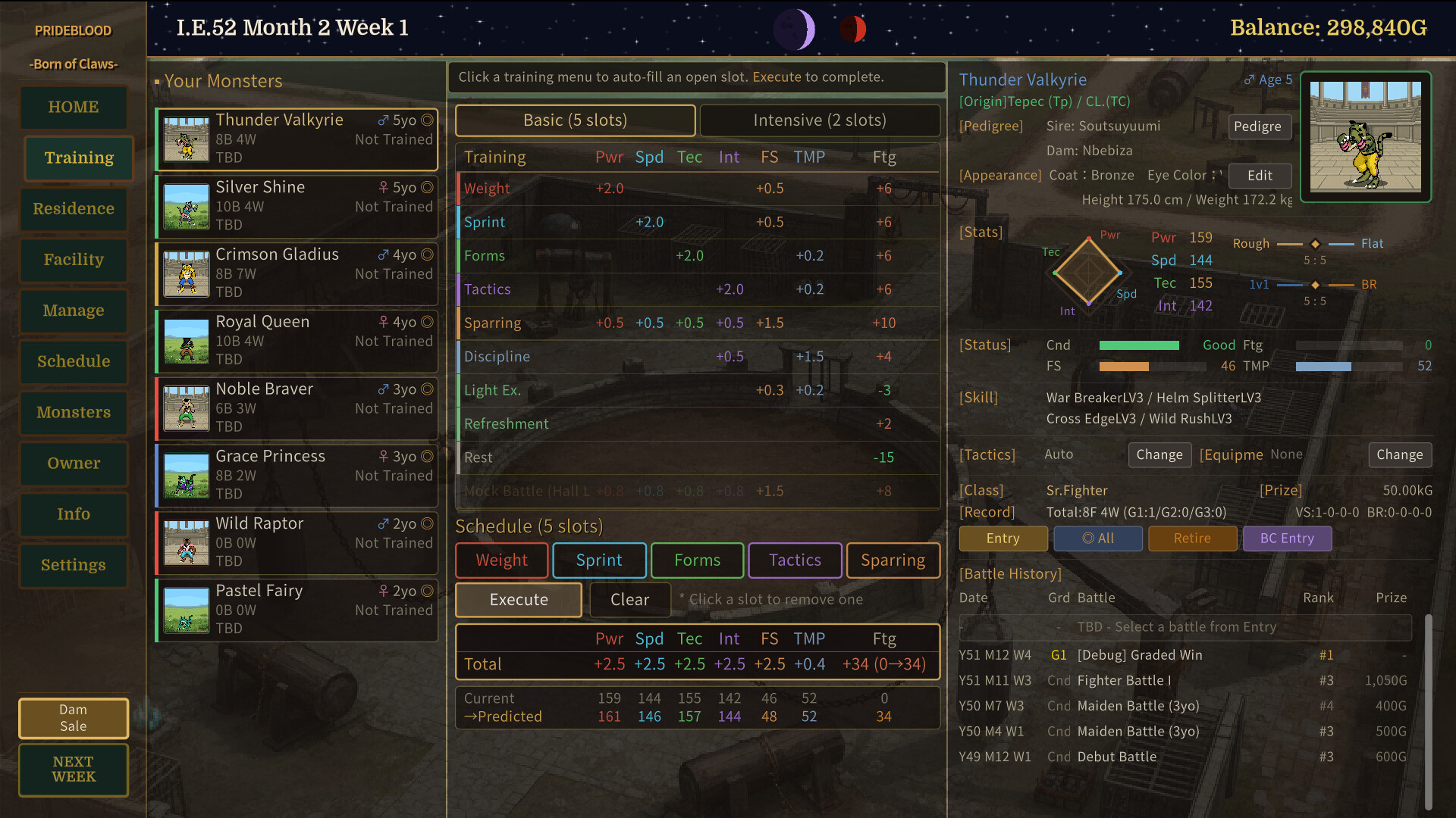 PRIDEBLOOD -Born of Claws- screenshot 11