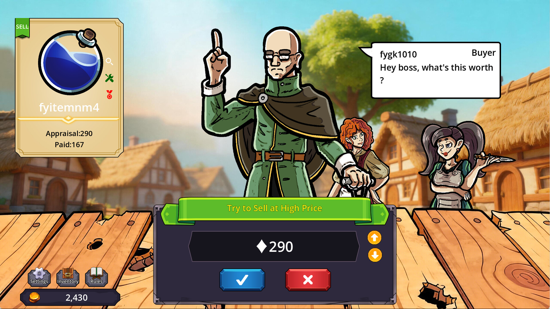 Haggle Saga screenshot #4