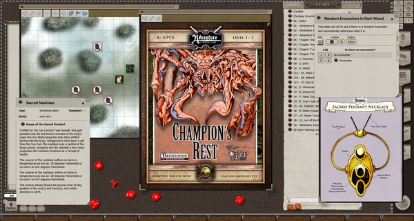 Fantasy Grounds - 5E: Champion's Rest