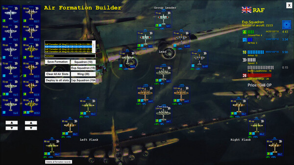 Скриншот 1 из игры Air War General - WW2 Air Force Wargame