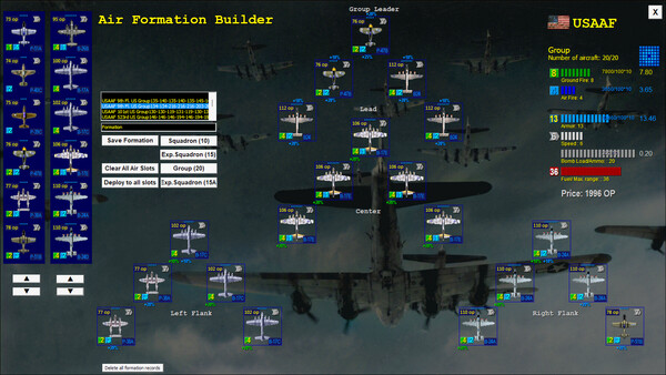 Скриншот 3 из игры Air War General - WW2 Air Force Wargame