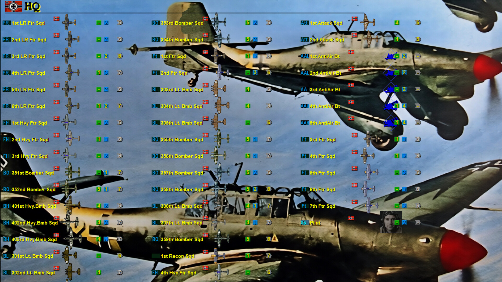 Air War General - WW2 Air Force Wargame screenshot #10
