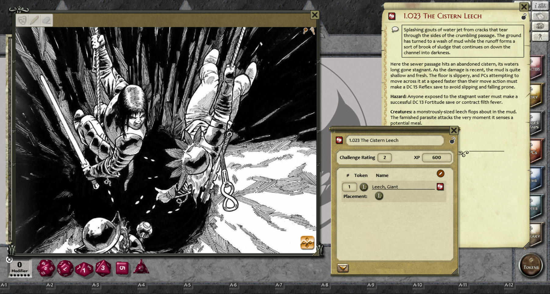 Fantasy Grounds - The Sinking: Complete Serial - PFRPG Featured Screenshot #1