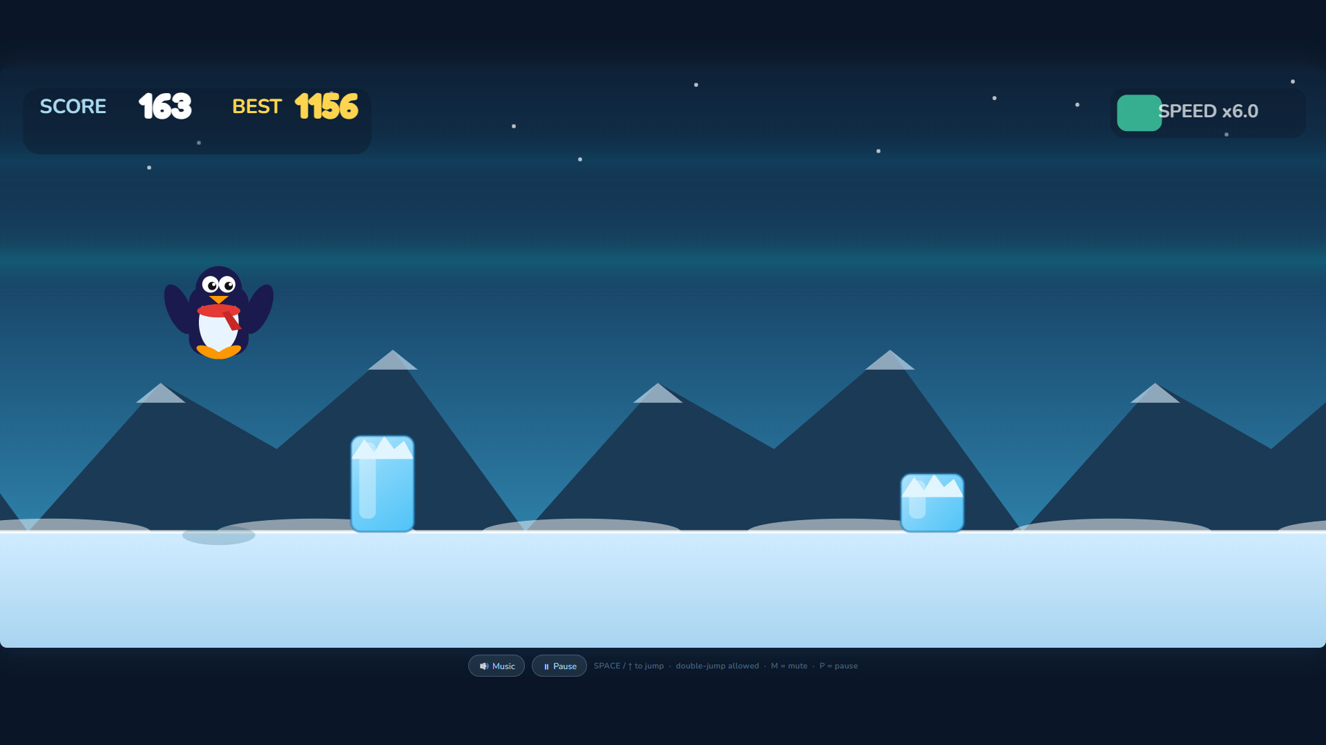 Penguin Runner Featured Screenshot #1