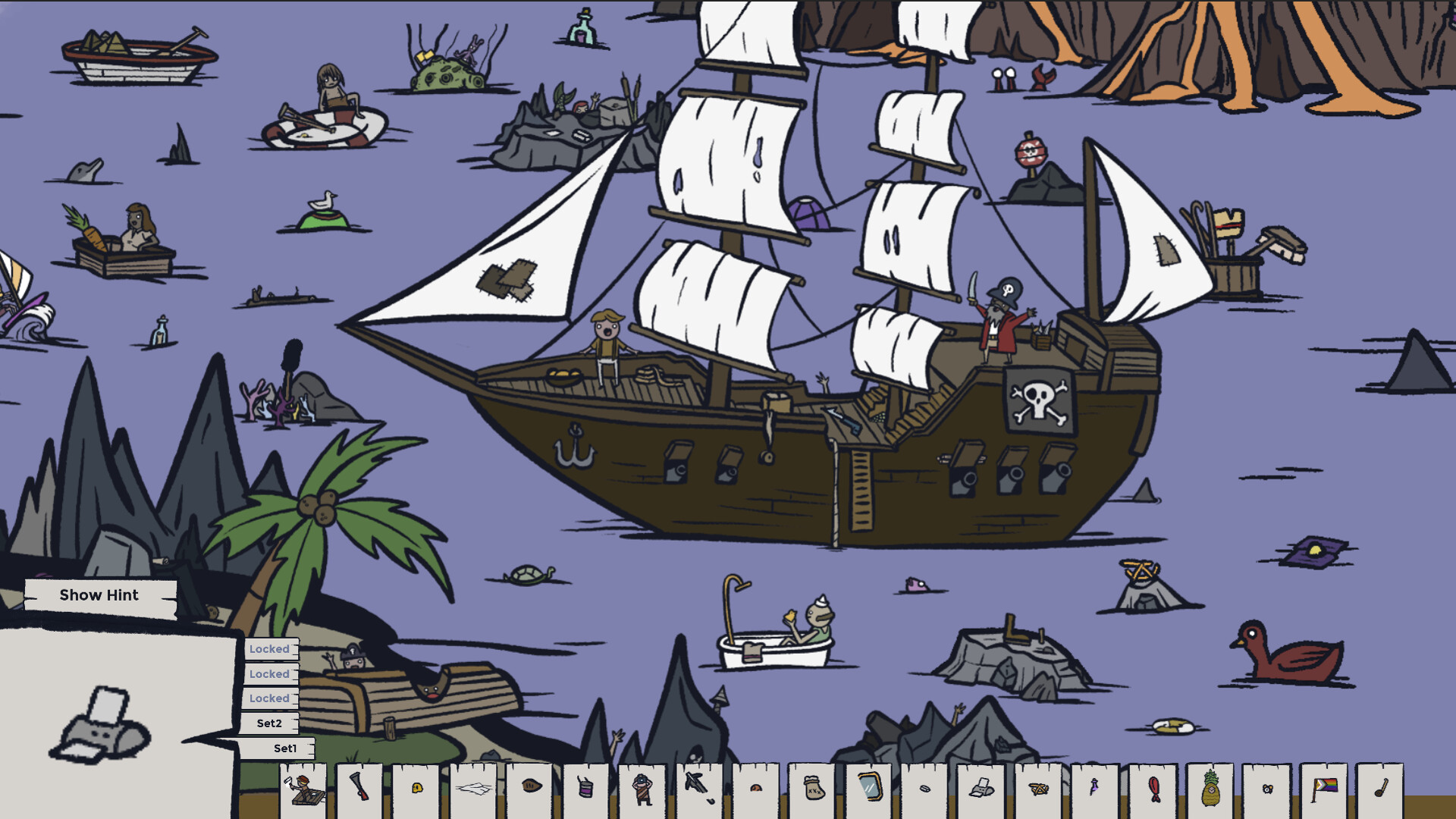 Of Nooks and Nonsense: A Pirate Hidden Object Game