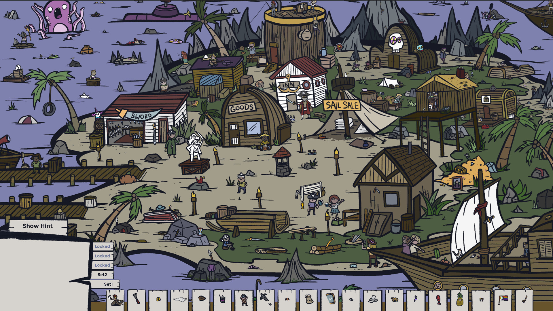 Of Nooks and Nonsense: A Pirate Hidden Object Game