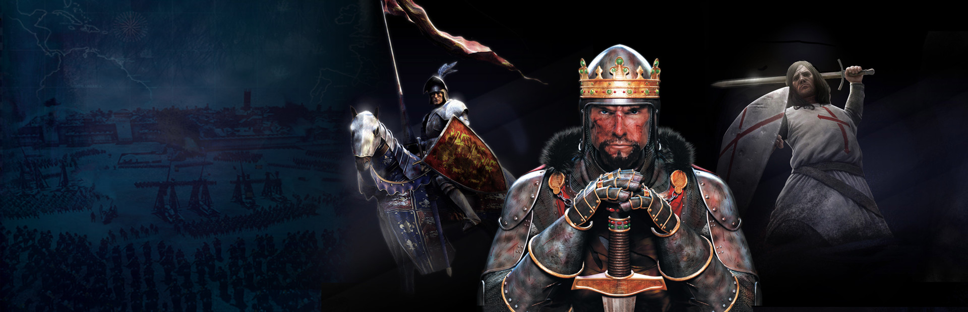 《全面战争：中世纪2(Total War Medieval II)》1.52最终版|整合原版.英伦霸主.美洲风云.天国王朝.条顿悲歌