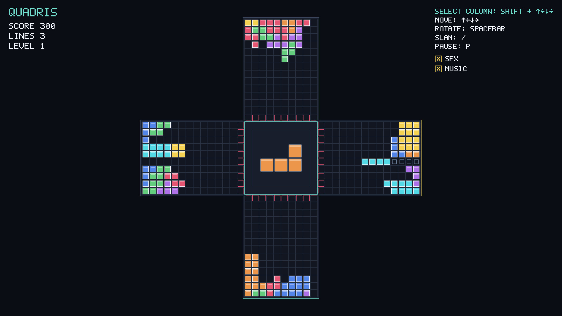 Quadris screenshot 4