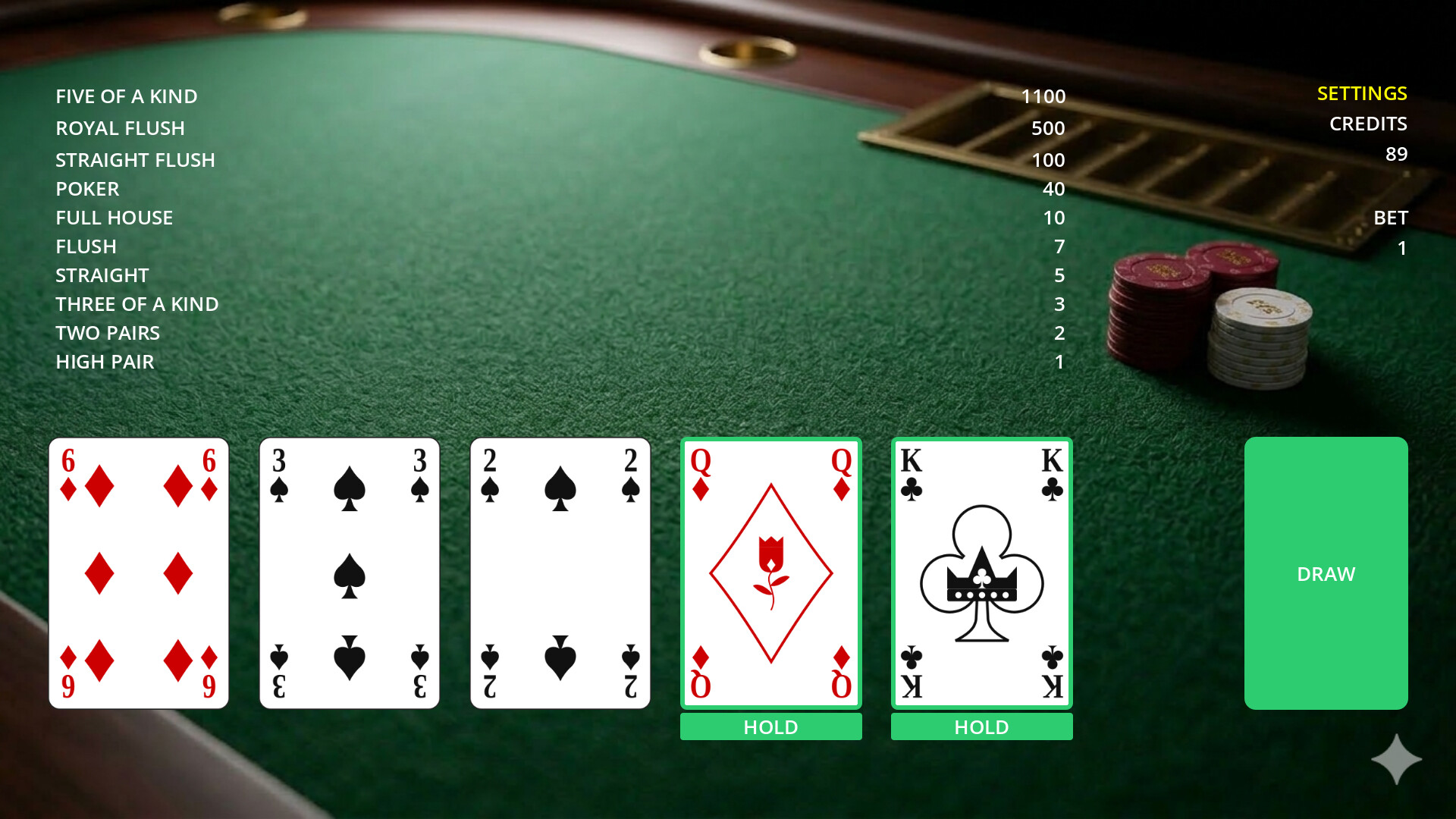 Poker Double or Nothing screenshot #13