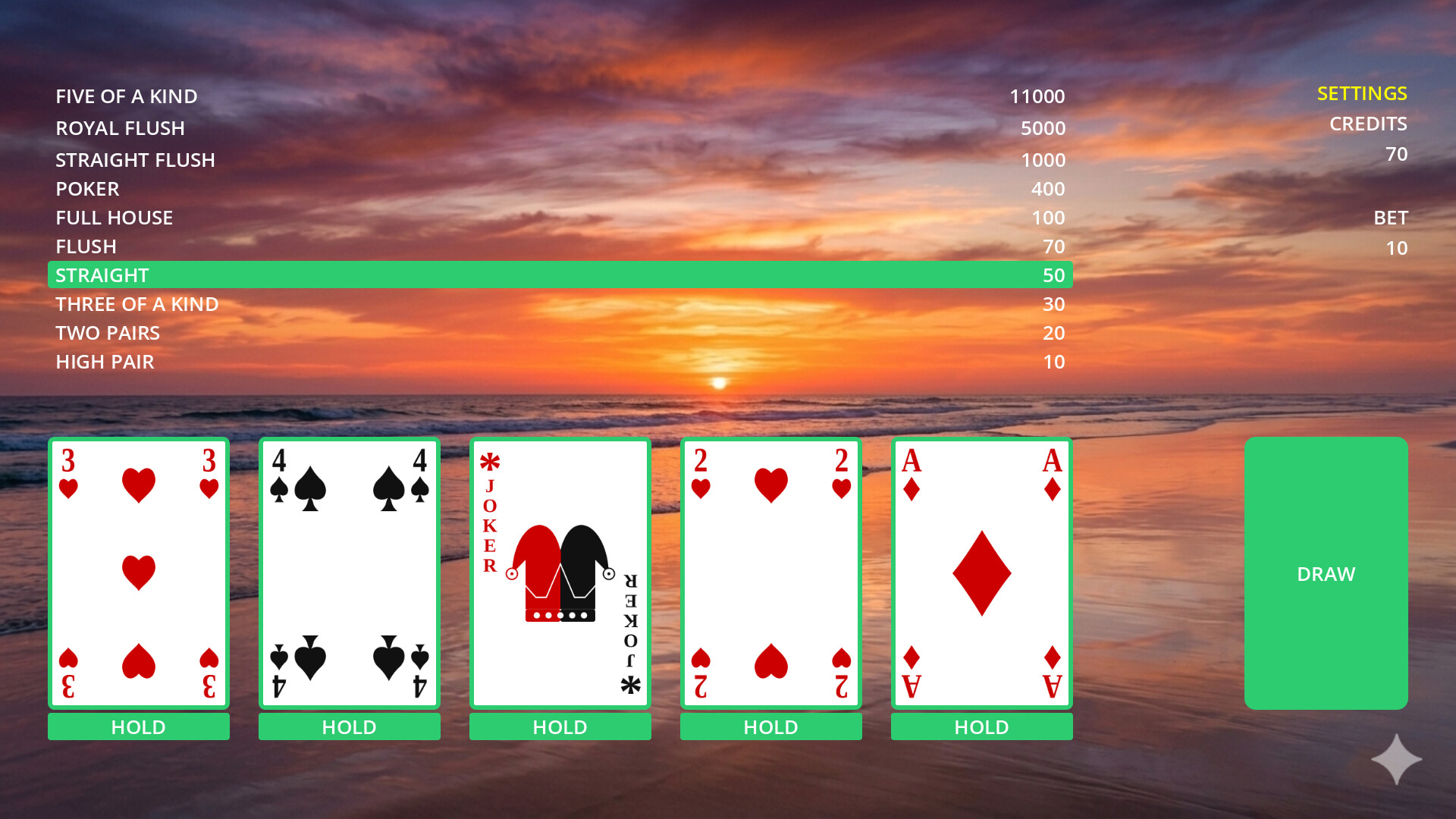 Poker Double or Nothing screenshot #19