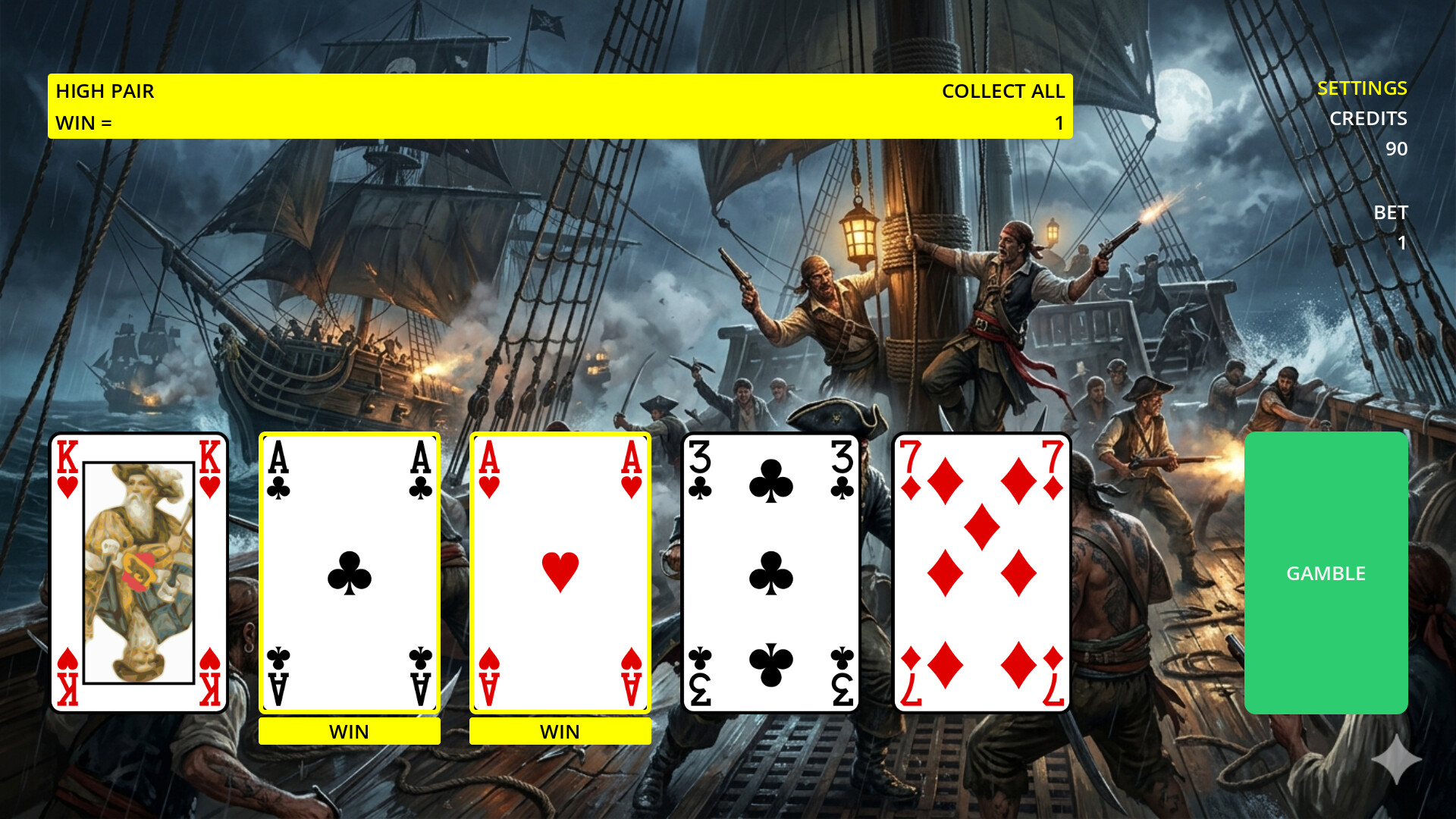 Poker Double or Nothing screenshot #9