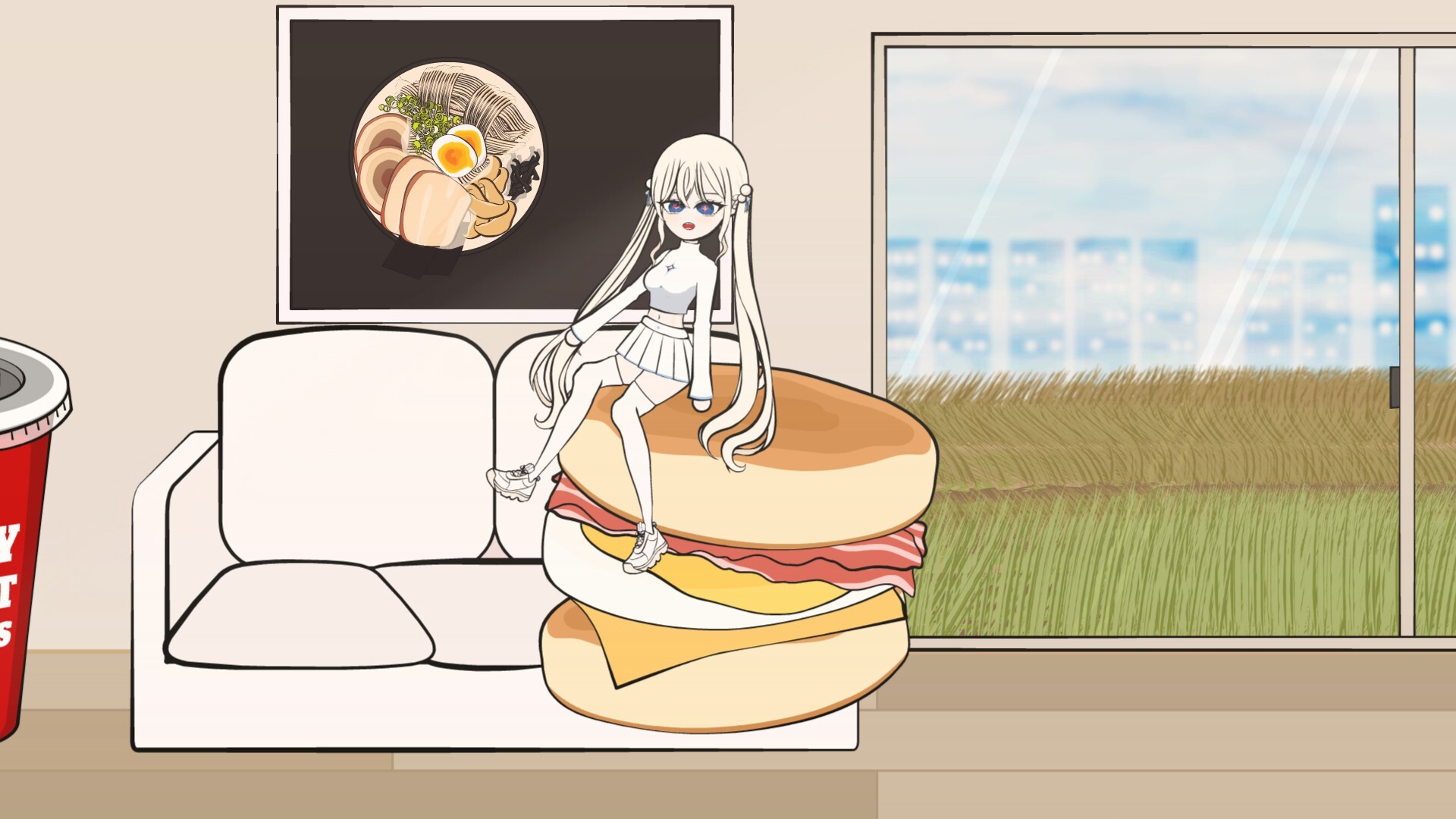 Flaming Fried Nutrition: Daydream screenshot 13