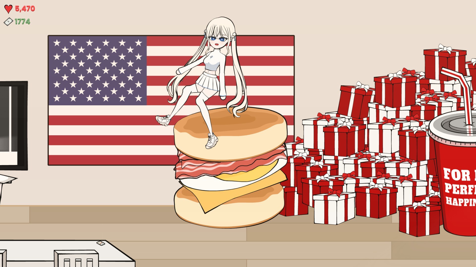 Flaming Fried Nutrition: Daydream screenshot #10