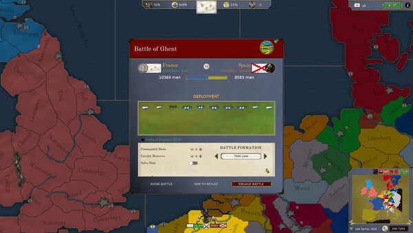 Caracol - Wars of Religion in the 17th Century screenshot 2