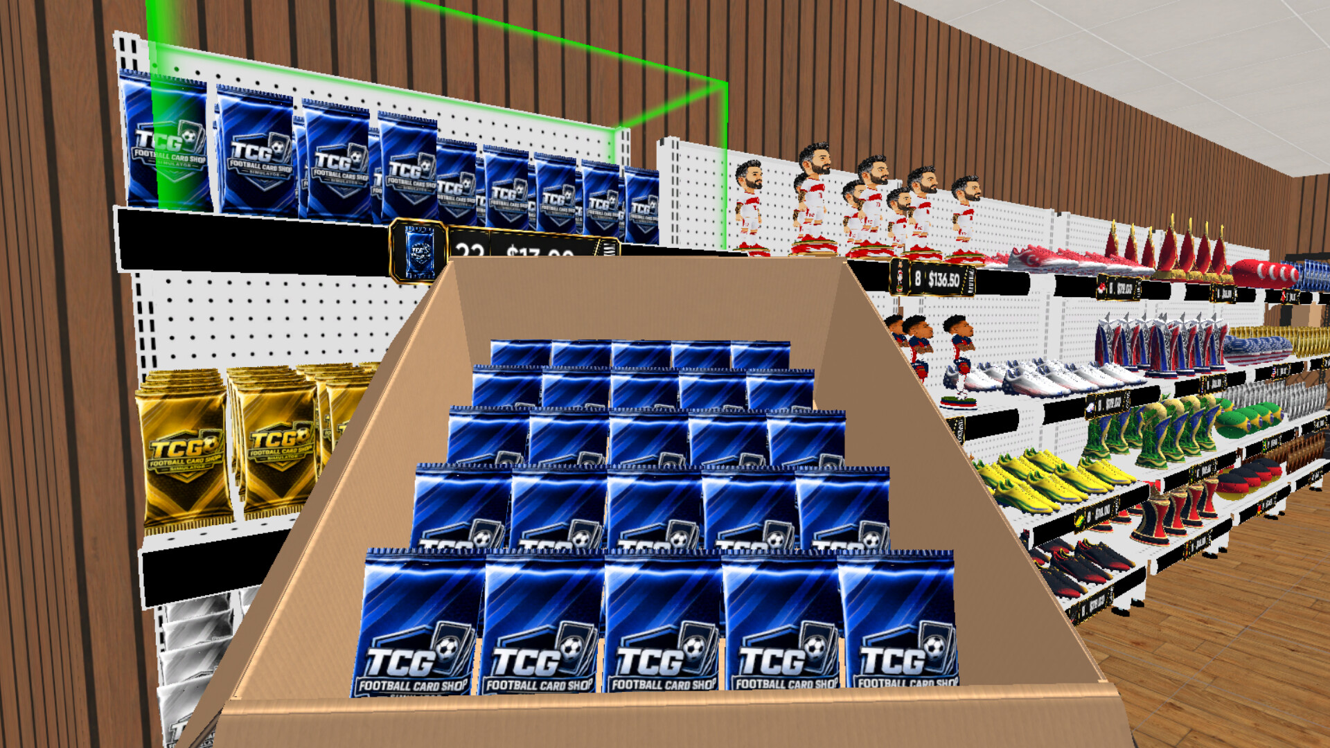 TCG Football Card Shop Simulator screenshot 1