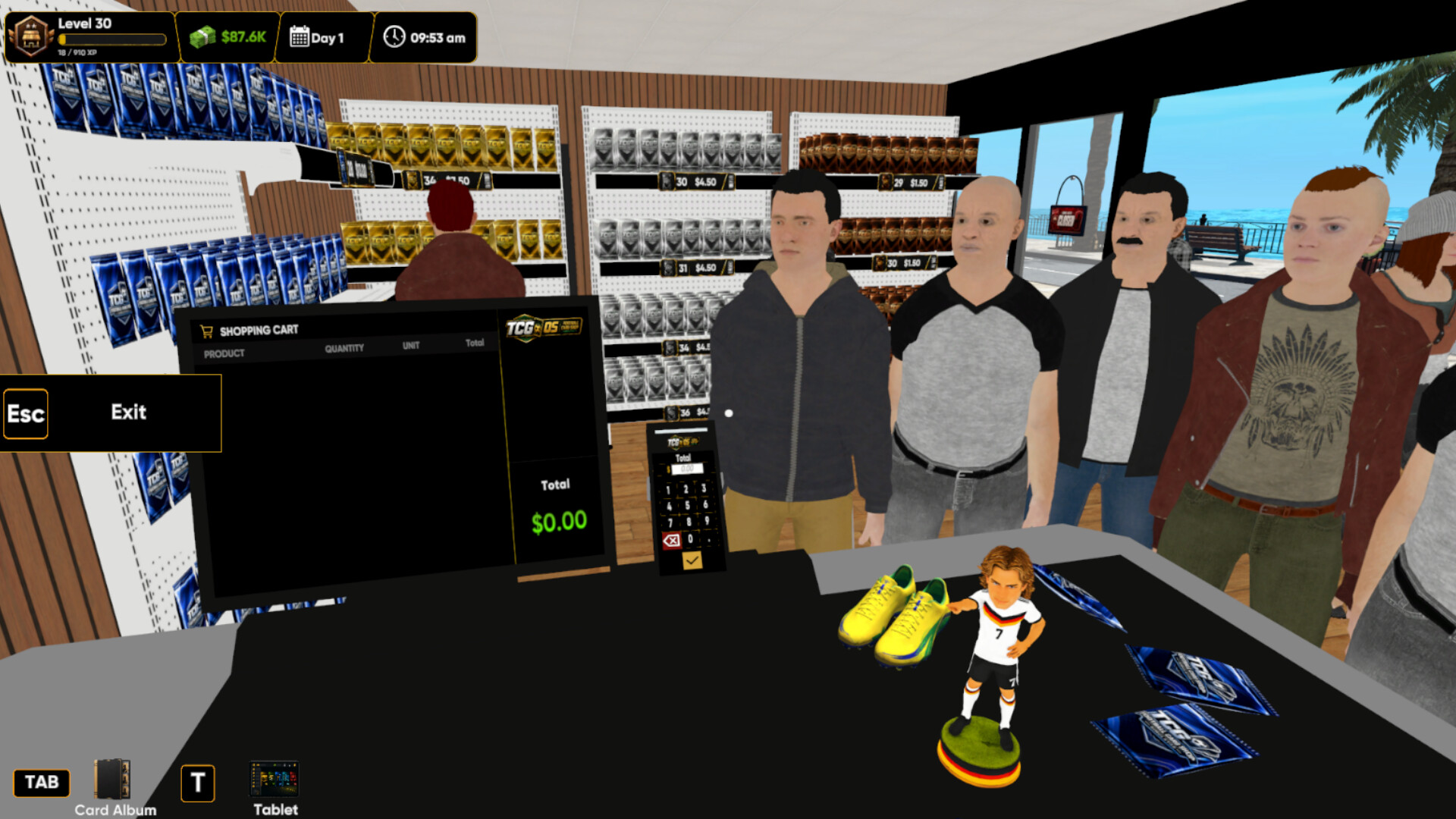 TCG Football Card Shop Simulator screenshot 6