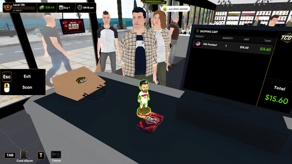 TCG Football Card Shop Simulator screenshot 3