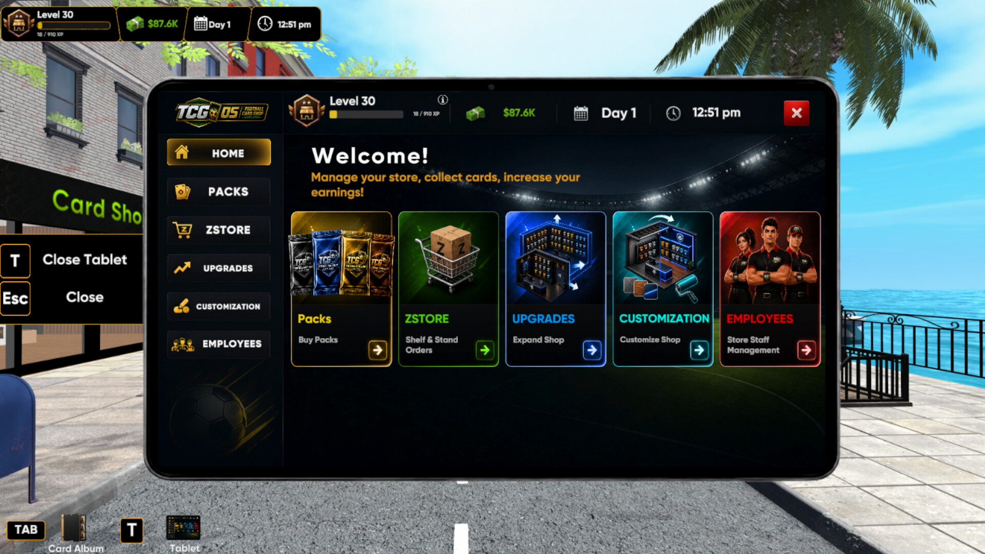 TCG Football Card Shop Simulator screenshot 3