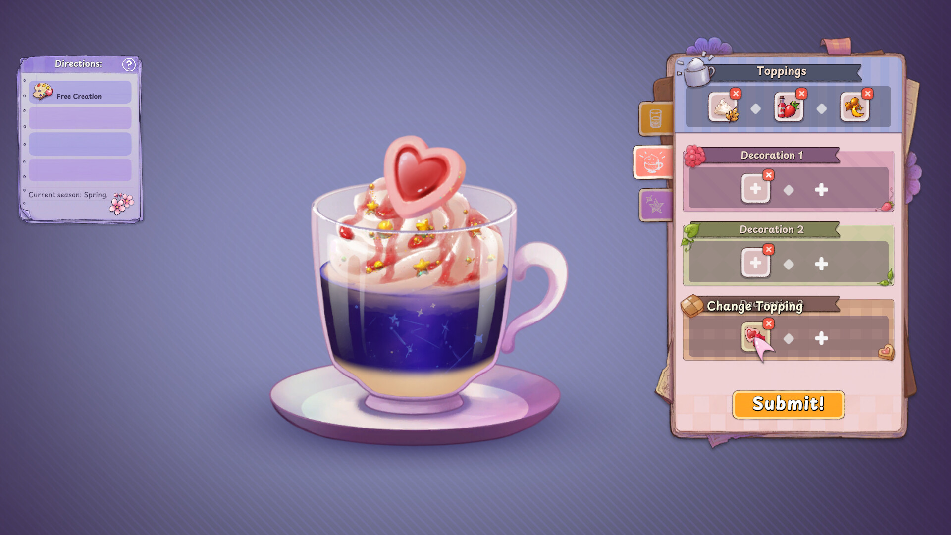 Design my drink! screenshot #1