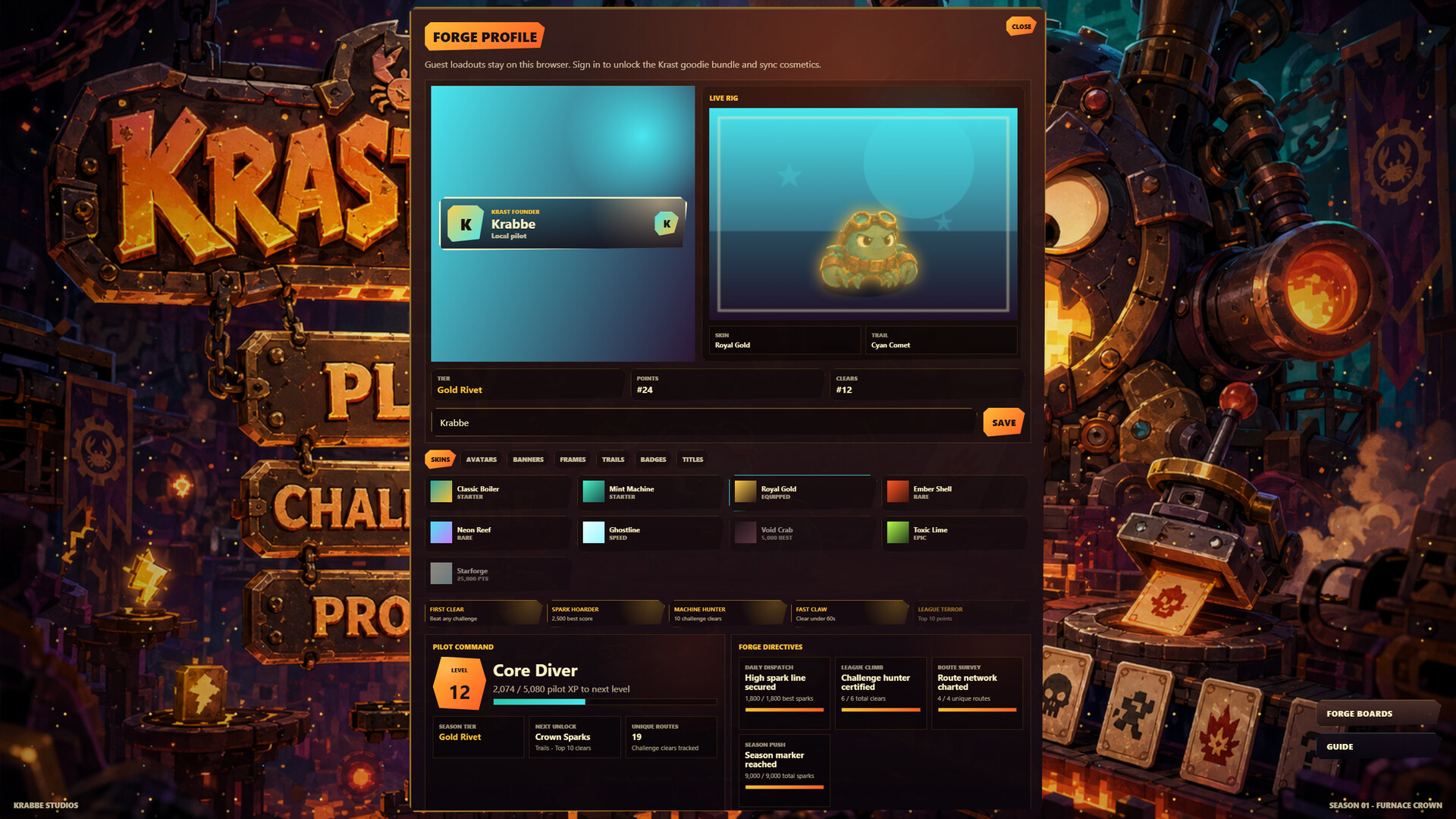 KRAST FORGE screenshot 3