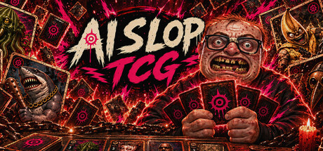 AI Slop TCG — Steam game cover